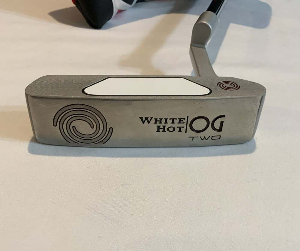 Odyssey White Hot OG Two 35 Inch Blade Golf Putter Brand New Free Shipping - Picture 4 of 6